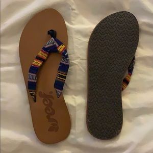 Reef flip-flop sandals size 9 Brand New
